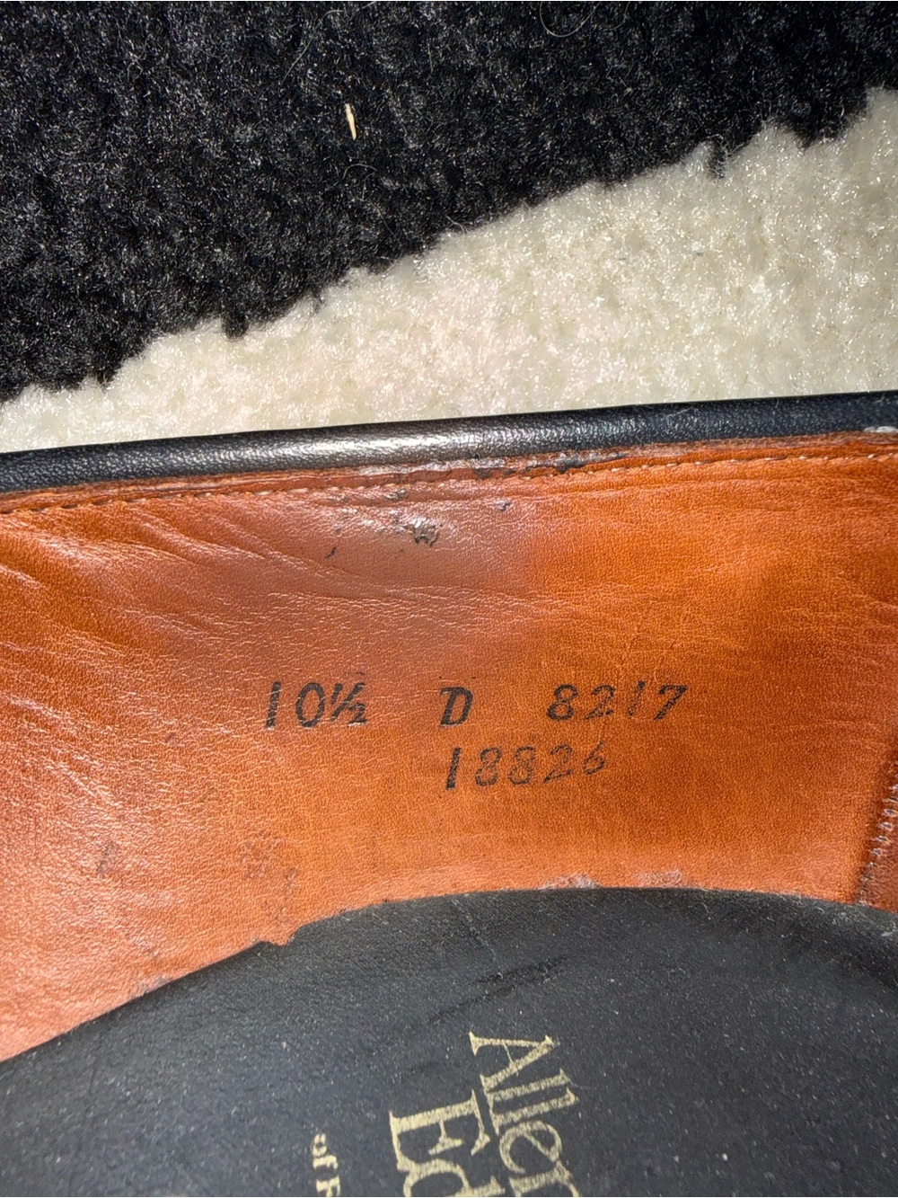 Allen Edmonds Grayson Leather Tassel Loafer - Size 10.5 - Picture 6 of 6